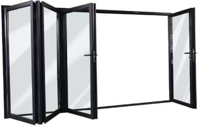 Bi Fold Door Open Partially