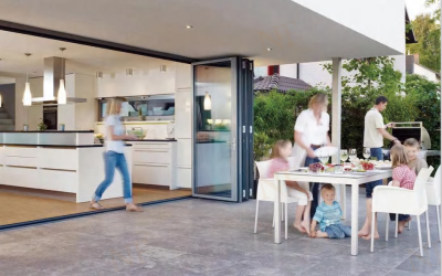 Bi Fold Door Kitchen to Patio