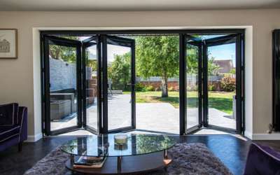 Bi Fold Door Living Room to Patio